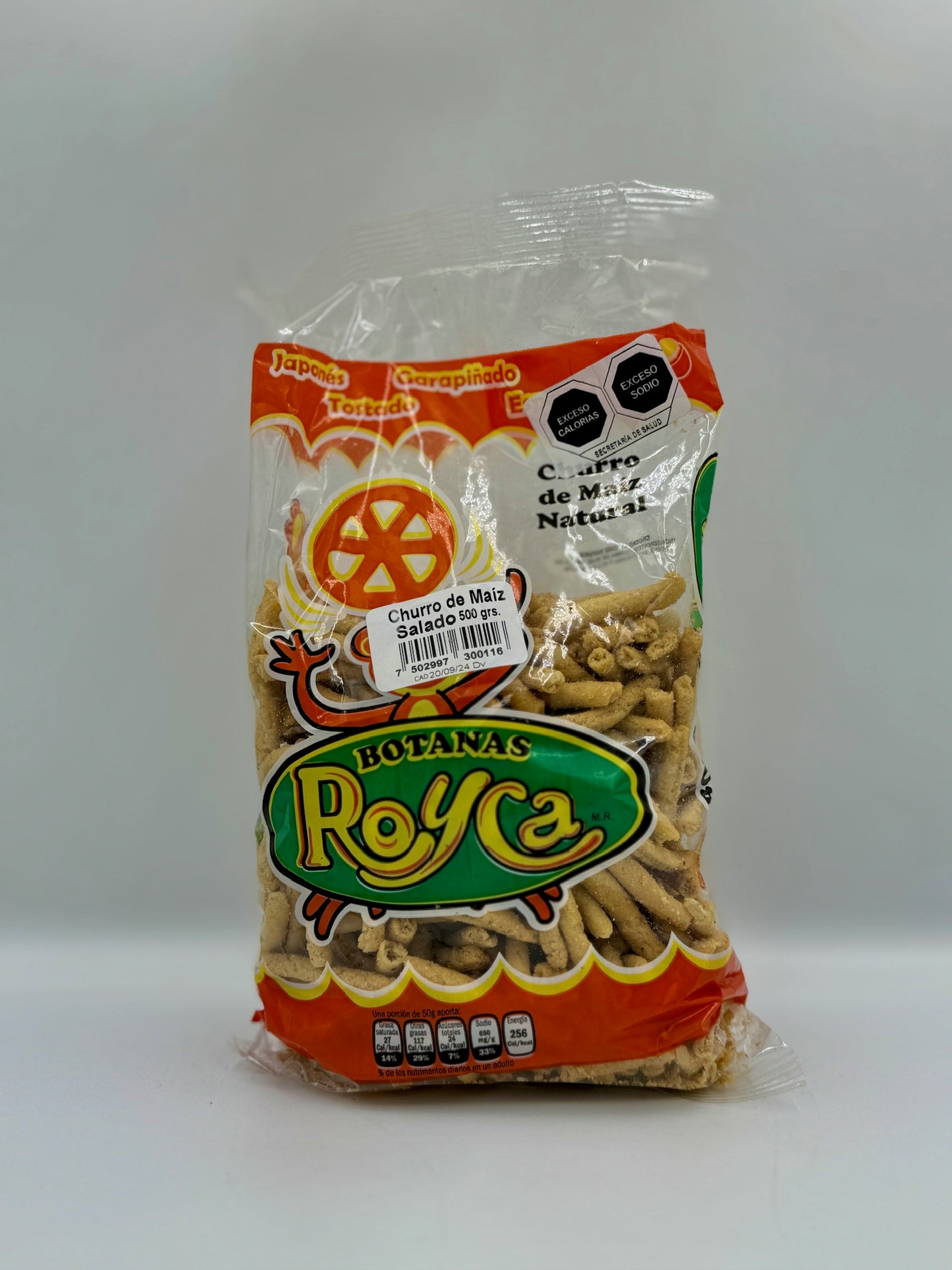 Churro con sal y limón